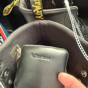 NWOT- still hooked together: Dr. Martens Black Boots